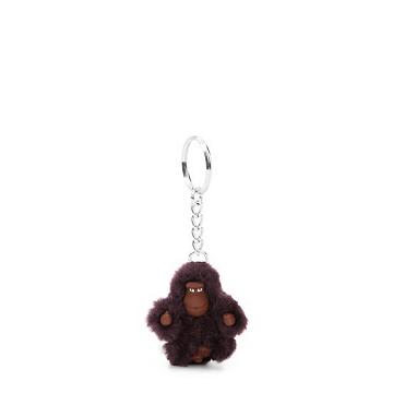 Kipling Sven Extra Small Classic Monkey Keychain Accessories Purple Verbena | AU 1960FD